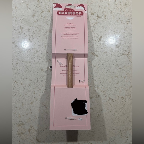 The Bakeshop Christmas Dachshund Rubber Spatula & Cookie Cutter Set *BNWT* - Picture 2 of 4